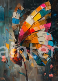 Vibrant Wings Vlinder