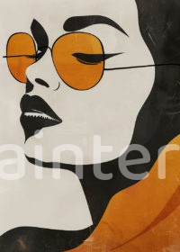 Golden Gaze Retro Zonnebril