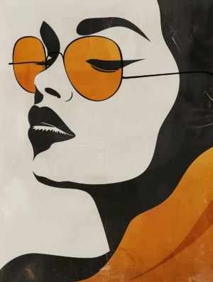 Golden Gaze Retro Zonnebril