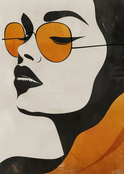 Golden Gaze Retro Zonnebril